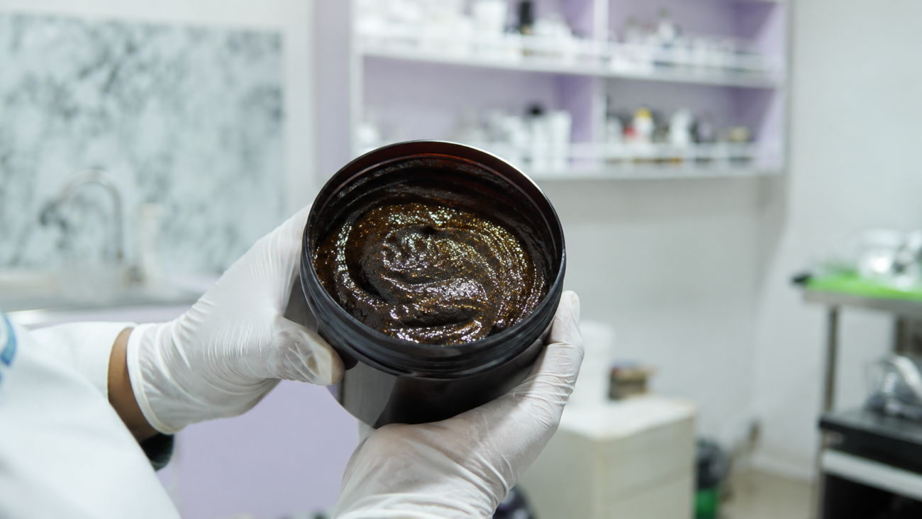 Black soap Paste